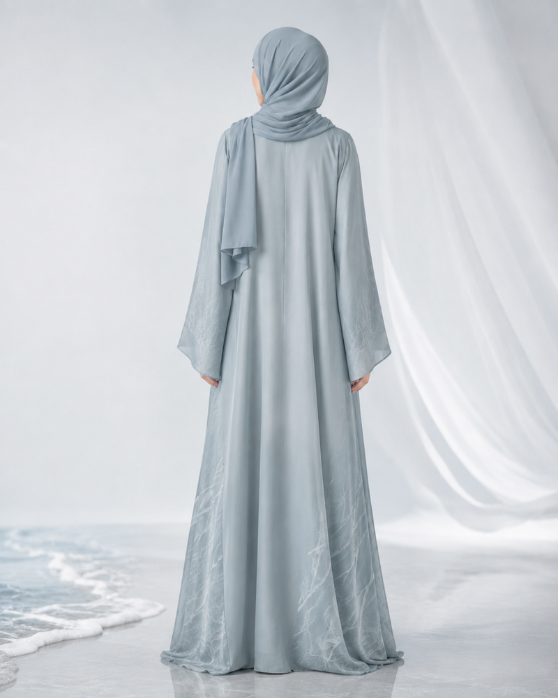 Tidal Veil Abaya