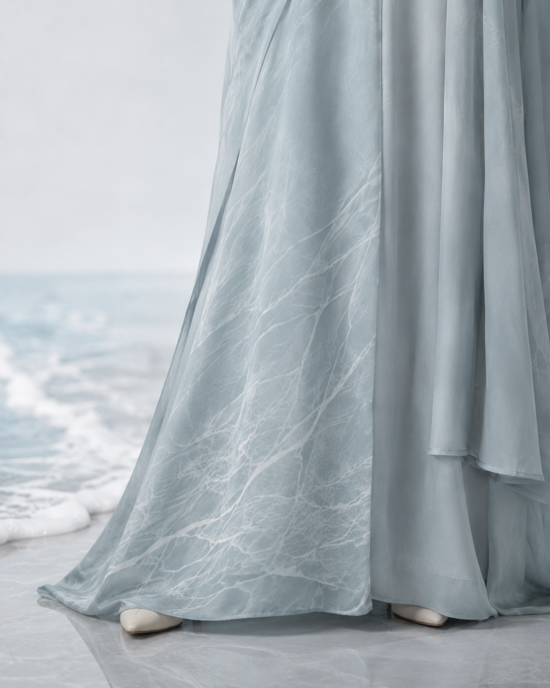 Tidal Veil Abaya