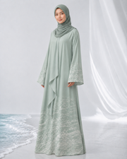 Sage Tide Abaya