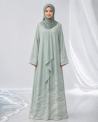 Sage Tide Abaya