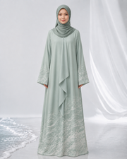 Sage Tide Abaya