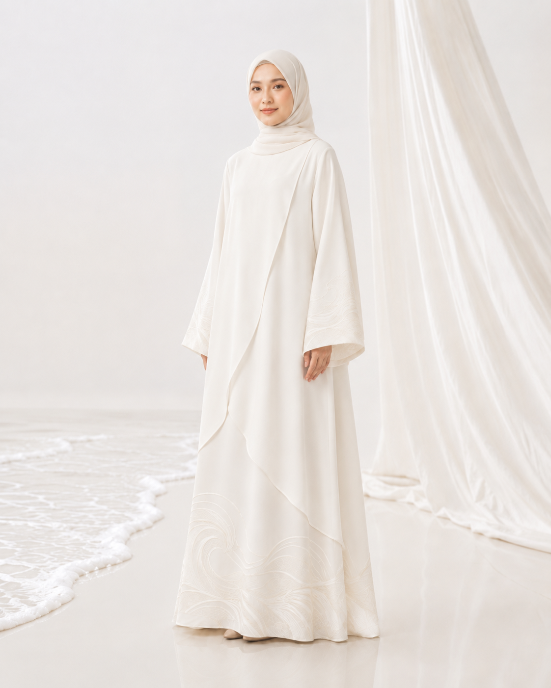 Pearl Current Abaya